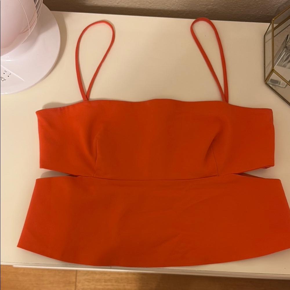 Elegant orange  Women's Top